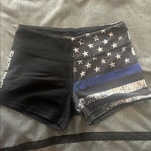 Born Primitive Blue Line Shorts
